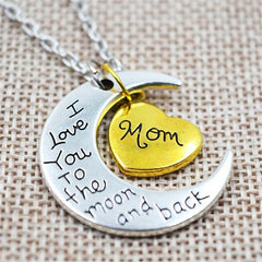To The Moon and Back Necklace for Family Members