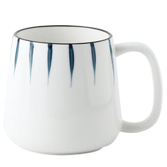 Large Handpainted Ceramic Coffee Tea Milk Mugs
